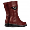 Bottes enfants 3026 bordeaux combiné