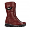 Bottes enfants 3026 bordeaux combiné