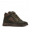 Bottes adolescents 4010 tuxon kaki