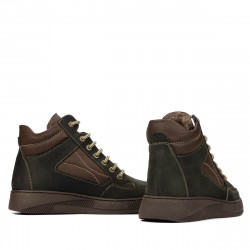 Bottes adolescents 4010 tuxon kaki