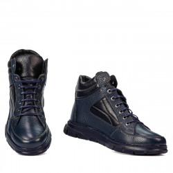 Bottes homme 4128 indigo combiné