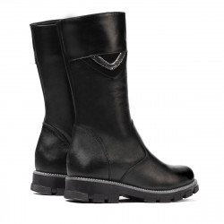 Bottes enfants 3026 noir combiné