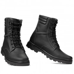 Bottes hommes (grandes tailles) 470m noir mat