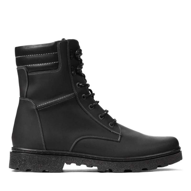 Bottes hommes (grandes tailles) 470m noir mat