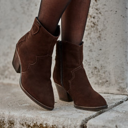 Bottes femme 3367 bufo café