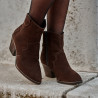 Bottes femme 3367 bufo café