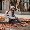 Bottes femme 3358 en marron combiné