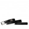 Ceinture femme 28m noir brillant