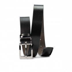 Ceinture femme 28m noir brillant