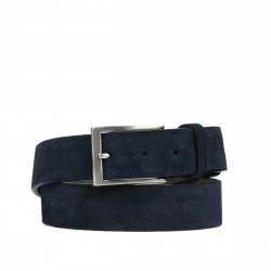 Ceinture hommes 05b bleu velours