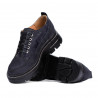 Chaussures casual femme 6043 indigo velours combiné