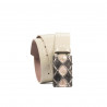 Ceinture unisexe 05ld vernis beige