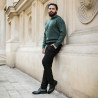 Chaussures élégantes hommes 937 a vert lifestyle