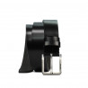 Ceinture hommes 60b noir brillant
