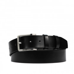 Ceinture hommes 60b noir brillant