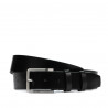 Ceinture hommes 60b noir brillant