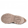 Chaussures décontractées femme 6043 cappuccino combiné