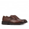 Chaussures élégantes adolescents 381 en cognac