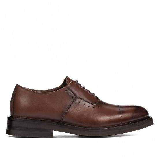 Chaussures élégantes adolescents 381 en cognac