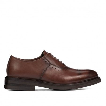 Chaussures élégantes adolescents 381 en cognac