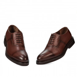 Chaussures élégantes hommes 937 en cognac