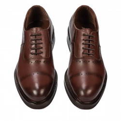 Chaussures élégantes hommes 937 en cognac