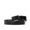 Ceinture hommes 42b noir brillant