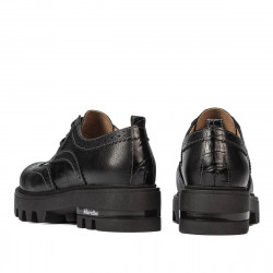 Chaussures décontractées femme 6047 noir combiné