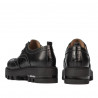 Chaussures décontractées femme 6047 noir combiné