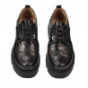 Chaussures décontractées femme 6047 noir combiné