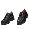 Chaussures décontractées femme 6047 noir combiné