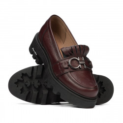 Chaussures casual femme 6044 bordeaux