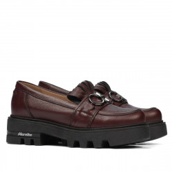 Chaussures casual femme 6044 bordeaux
