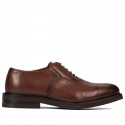 Chaussures élégantes hommes 937 en cognac