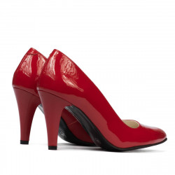 Chaussures élégantes femme 1234 vernis rouge