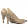 Chaussures élégantes femme 1234 vernis beige