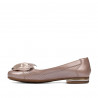 Ballerines femme 6050 rose poudré combiné