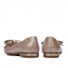 Ballerines femme 6050 rose poudré combiné
