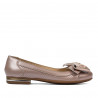 Ballerines femme 6050 rose poudré combiné