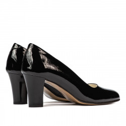 Chaussures élégantes femme 1209 vernis noir