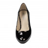 Chaussures élégantes femme 1209 vernis noir