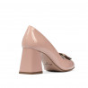 Chaussures élégantes femme 1291 vernis rose
