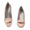 Chaussures élégantes femme 1291 vernis rose