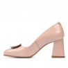 Chaussures élégantes femme 1291 vernis rose