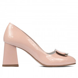 Chaussures élégantes femme 1291 vernis rose