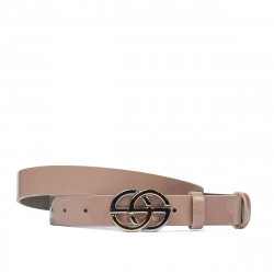 Ceinture femme 31m laque nude