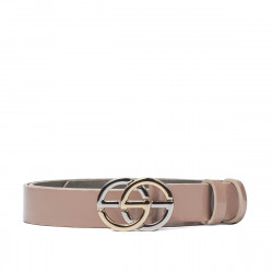 Ceinture femme 31m laque nude