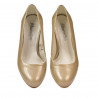 Chaussures élégantes femme 1209 vernis beige02