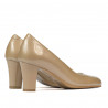 Chaussures élégantes femme 1209 vernis beige02
