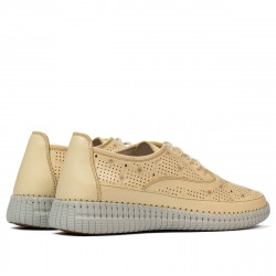 Mocassins femme 6045 citron